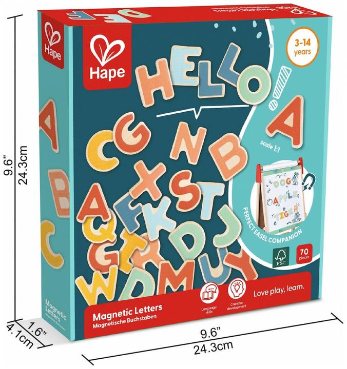 Produktbild Hape Magnetic Letters (70 x)