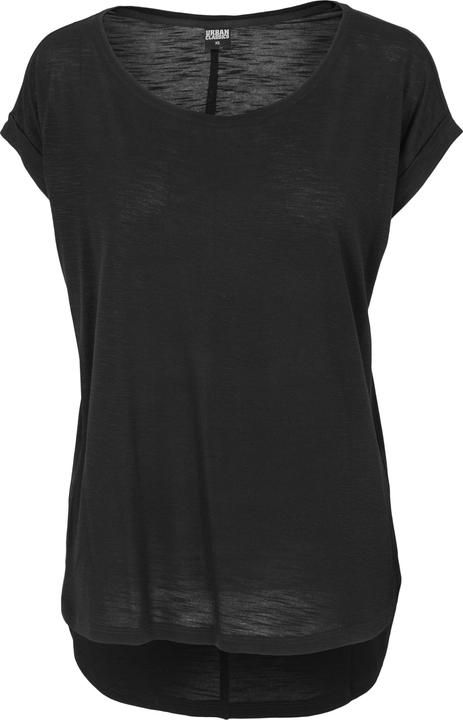 Urban Classics Ladies Long Back Shaped Slub Tee