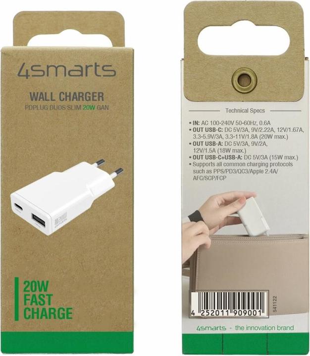 Produktbild 4smarts PDPlug Duos Slim (20 W)