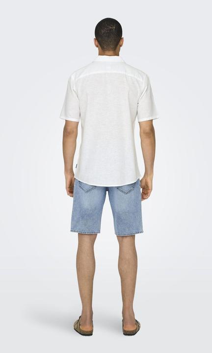 Image du produit Only & Sons Chemise unie à manches courtes (M)