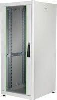 Actual product image Assmann DIGITUS 22HE 19inch freestanding network cabinet 1125x600x600 mm colour grey RAL 7035 (22 RU, 19 inch rack)