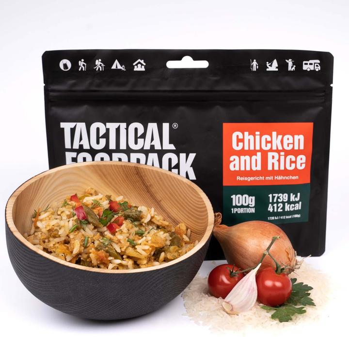 Image du produit Tactical Foodpack Poulet et riz (100 g)
