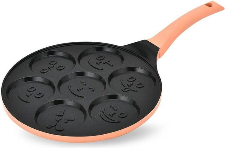 Actual product image Maestro Patelnia naleśnikowa 26cm MR-1222-B SMILE (26 cm, Crêpe pan, Aluminium)