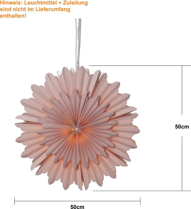 Produktbild Star Trading Papier Stern Crystal