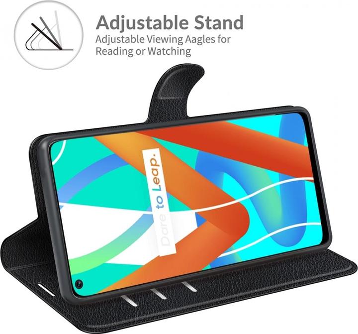 Actual product image Screenguard Realme 8 Leather Guard Leather Case (realme 8)