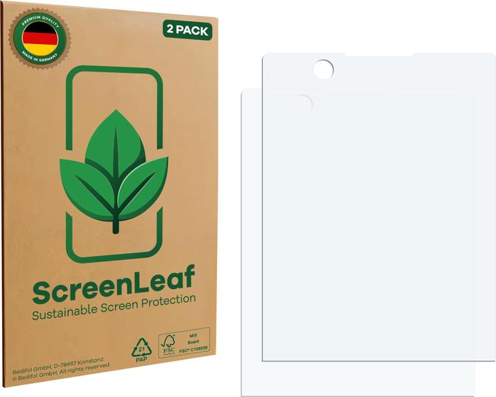Immagine prodotto ScreenLeaf Pellicola protettiva sostenibile Pellicola protettiva dello schermo chiara trasparente (2 Pezzo/i, Telefono leggero 3)