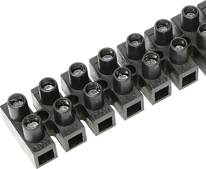 Immagine prodotto Steffen Morsettiera 4mm - 10mm nera, 2 pezzi.