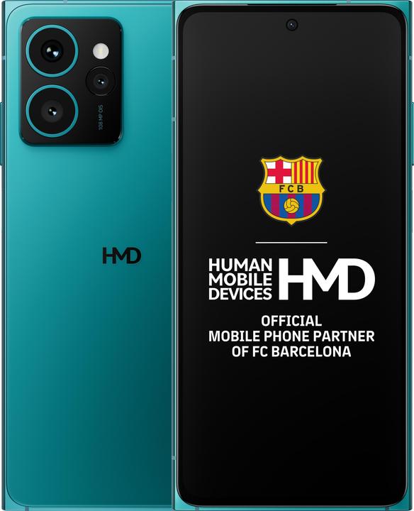 Image du produit HMD Skyline (256 Go, Topaze bleue, 6.55", SIM + eSIM, 108 Mpx, 5G)