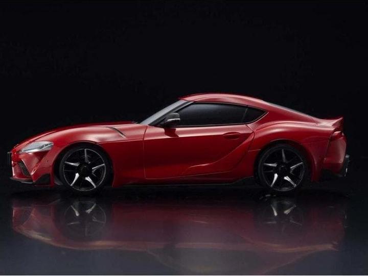Immagine prodotto Kyosho Mini-Z MA-020 Toyota GR Supra A90, rosso AWD, 1:27, pronto all'uso (RTR pronto all'uso)