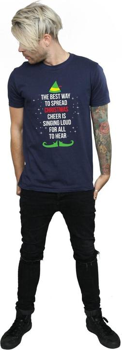 Produktbild Elf Christmas Cheer Text TShirt (XXL)