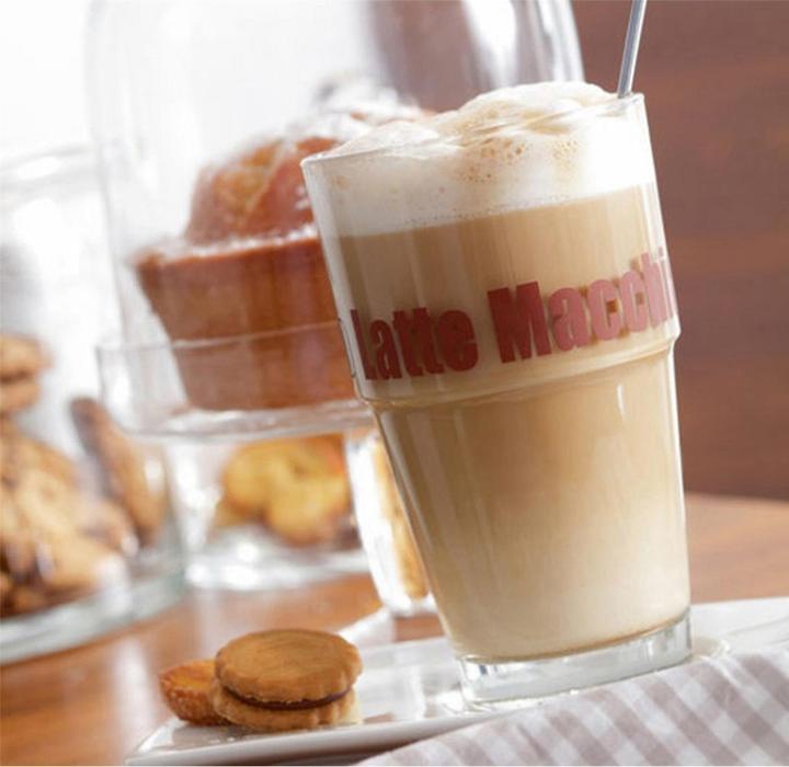 Actual product image Leonardo Latte Macchiato Glass Solo, satin 4.1 dl, 6 pieces (0.41 l, 6 x)