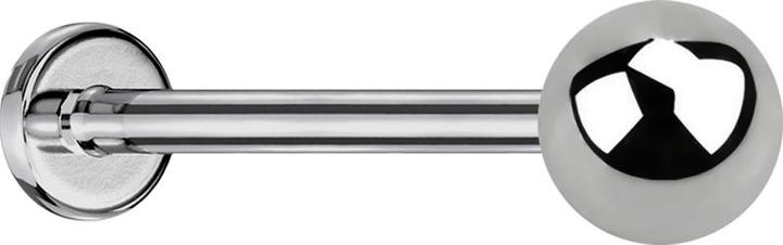 Image du produit Star Piercing Micro Labret argenté avec boule (sans laiton, Titane G23)