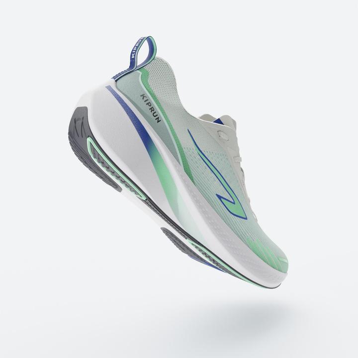 Produktbild Kiprun Laufschuhe Herren - Cushion 500 weiss/grün (46)