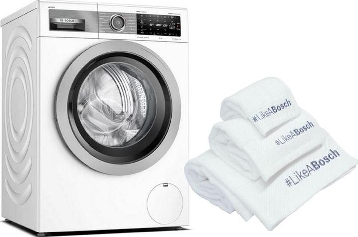 Image du produit Bosch Hausgeräte HomeProfessional WAVH8E41CH (9 kg, Gauche, Fiche CH)