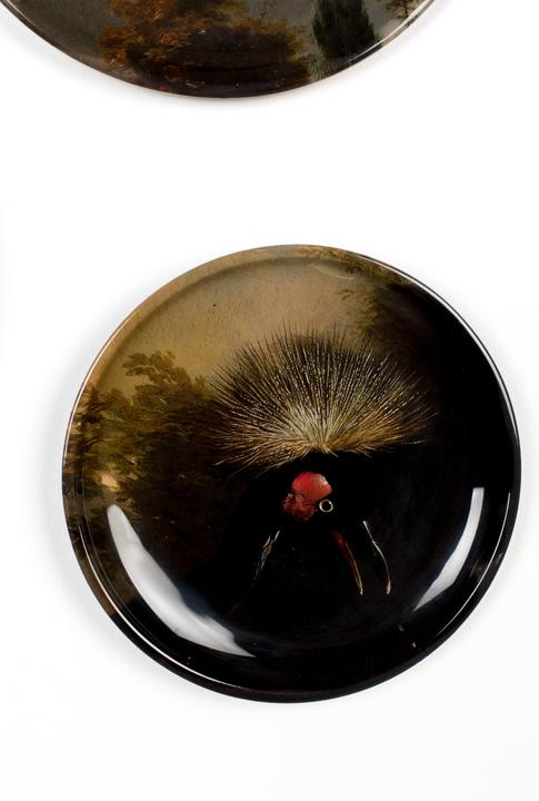 Actual product image Bold Monkey No Food Here wall lamp (set of 4) birds (E27)
