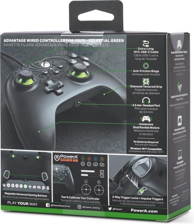 Actual product image PowerA Advantage Wired Controller (Xbox Series X)