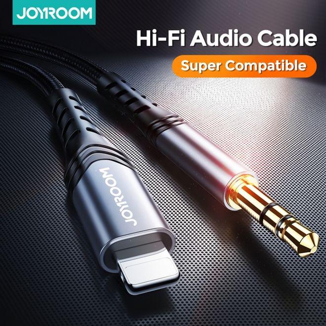 Actual product image Joyroom Lightning – 3.5mm (1 m, 3.5mm jack (AUX))
