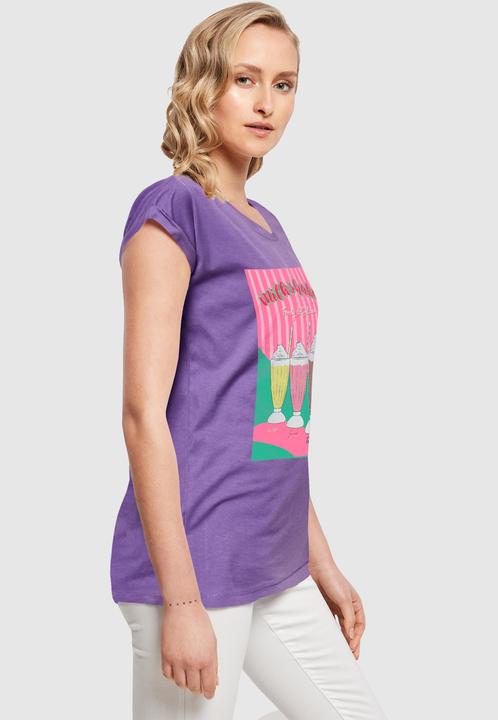 Immagine prodotto Mister Tee MisterTee Ladies Milkshake Tee - Maglietta a spalla larga - 178079 (M)