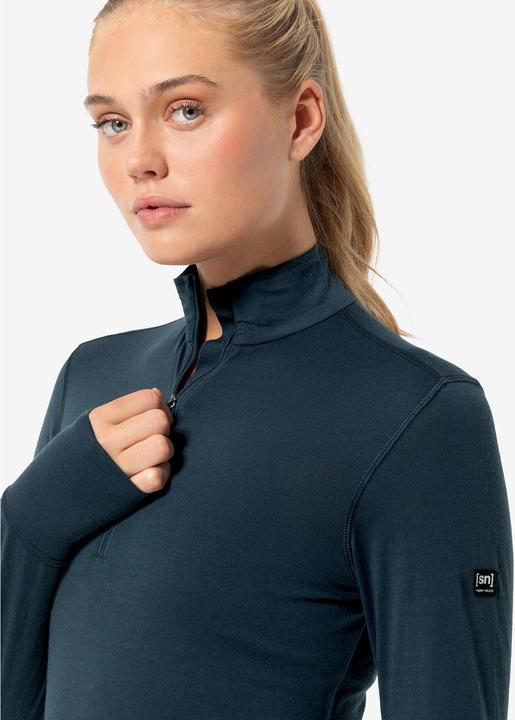 Image du produit Super Natural Femmes Tundra 175 Quarter Zip (M)