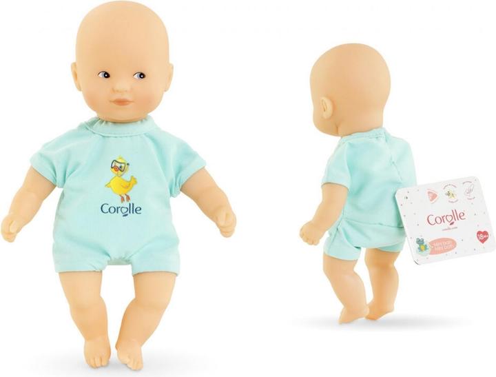 Productafbeelding Corolle Mini-Badebabypuppe, Blau, 20 cm