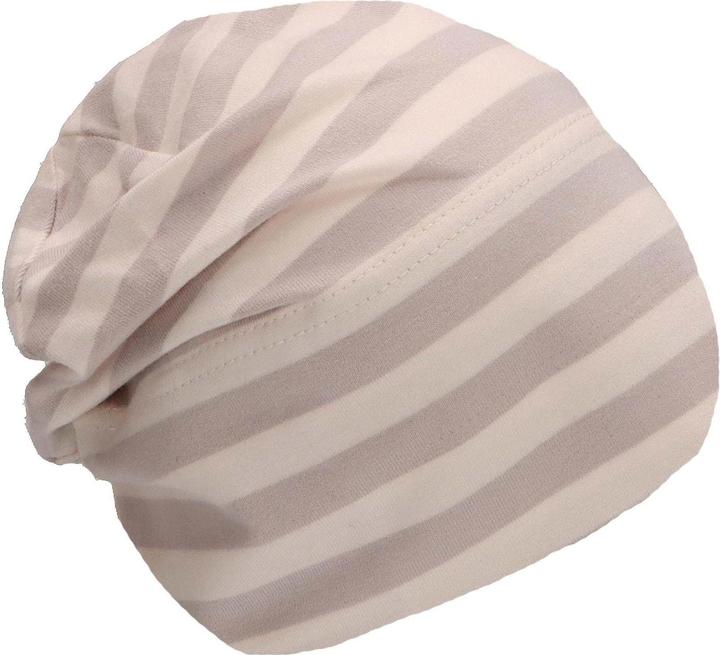Produktbild Sterntaler Mütze Slouch-Beanie gestreift Hellgrau Gr. 51 (51)