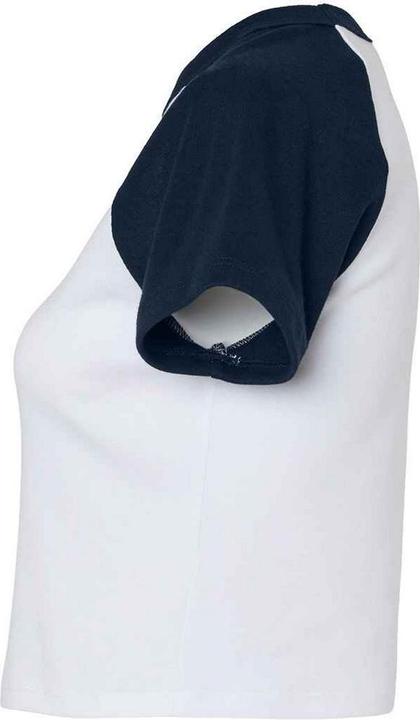 Actual product image Bella Canvas Womens/Ladies Raglan Crop T-Shirt (XXL)