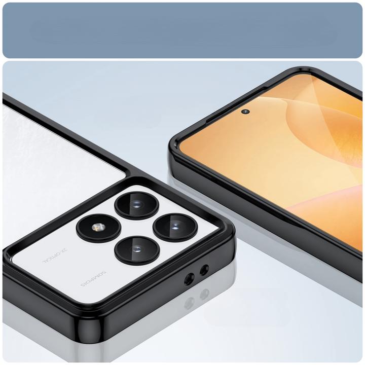 Productafbeelding Cover-Discount Xiaomi Poco F6 Pro - Beschermend acryl hoesje voor mobiele telefoon met opstaande rand (Xiaomi Poco F6 Pro)