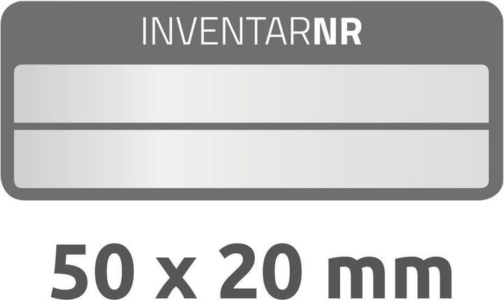 Produktbild Avery Inventar-Etiketten Aluminium-Folie