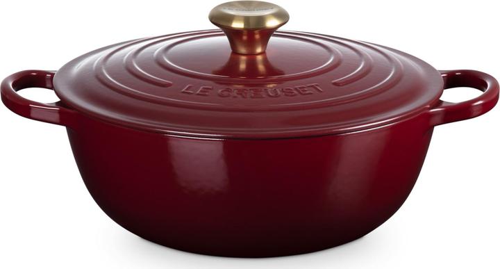 Le Creuset Evolution 26 Rhone Schalldämpfer (26 cm, Bräter + Schmortopf, Gusseisen, Emaille)