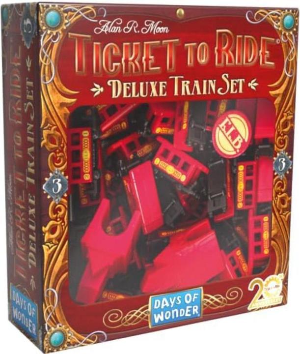 Actual product image Asmodée Ticket to Ride - 20th Anniversary: Red (German)