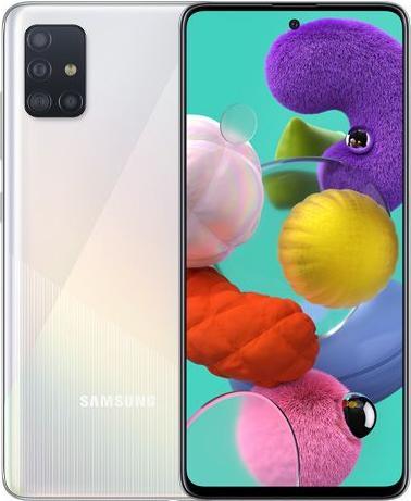 Actual product image Re!commerce Samsung A51 (128 GB, Prism Crush White, 6.50", 48 Mpx, Dual SIM + SD, A / Like new)