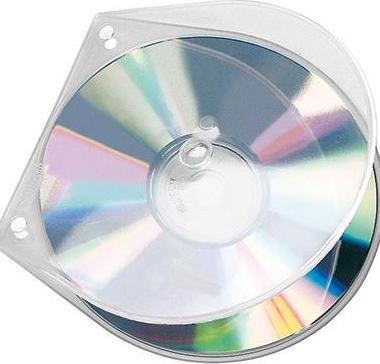 Image du produit Veloflex Boîtier CD/DVD VELOBOX® 12,5 x 12,5 cm (l x h) Polypropylène transparent 10 pcs/paquet. (Platine, CD)