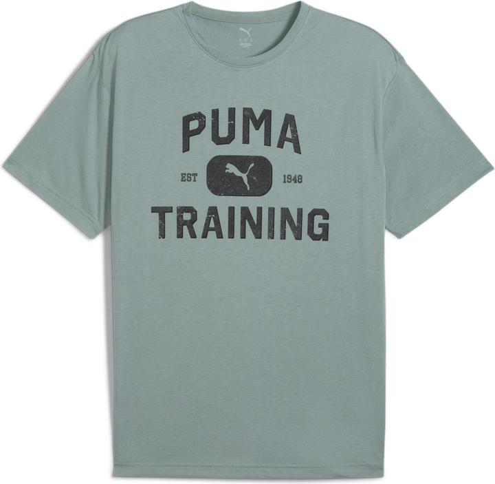 Puma M Graphics Train Logo Relaxed Tee (S)