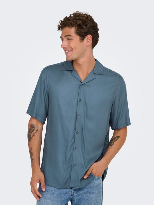 Produktbild Only & Sons Onsdash Life Reg Visc Res Ss Shirt (L)