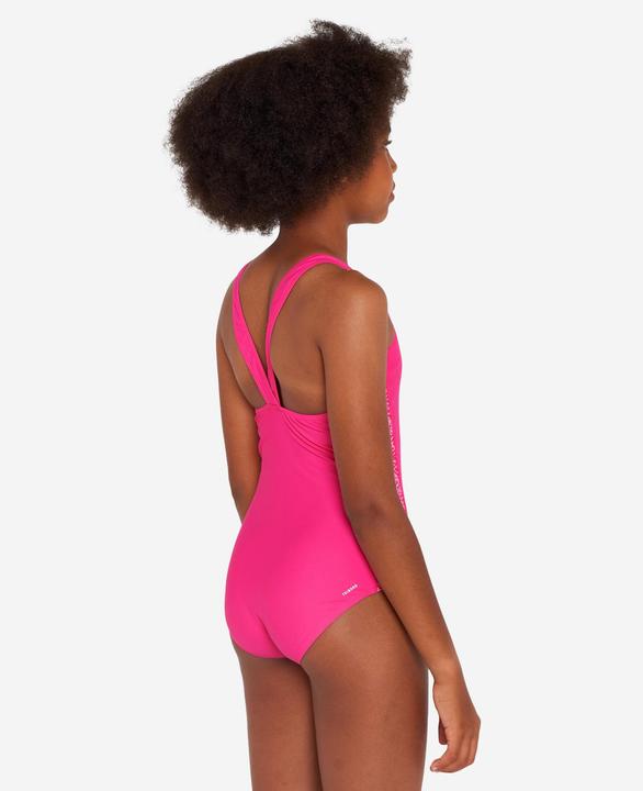 Produktbild Nabaiji Girls’ swimming 1-piece swimsuit - 100 Viki pink (8, 9, 10)