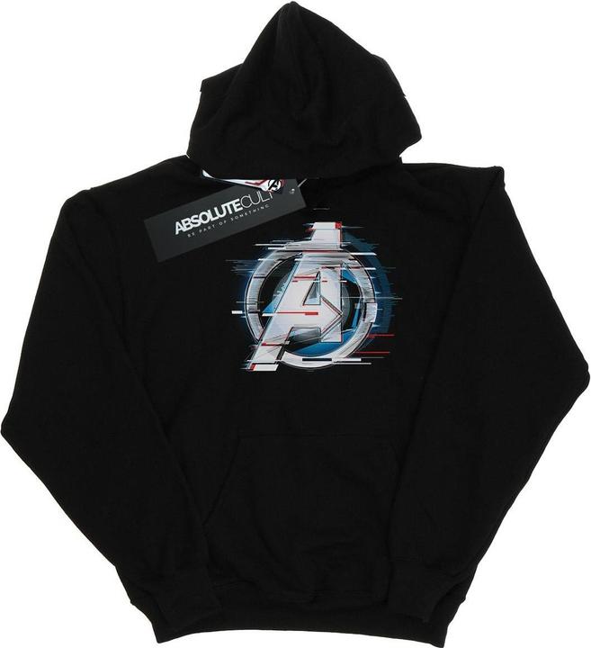 Actual product image Womens/Ladies Avengers Endgame Team Tech Logo Hoodie (XXL)