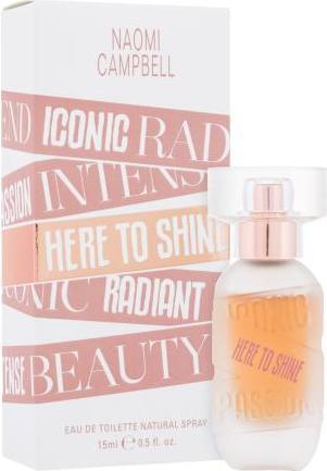 Produktbild Naomi Campbell Here To Shine (Eau de Toilette, 15 ml)
