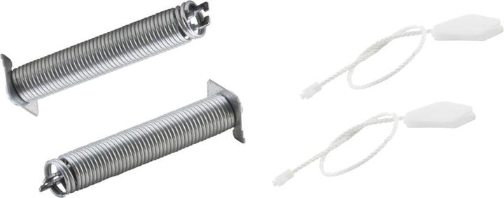 Produktbild Flickbee Repair kit door hinge 00754869 with springs & wire rope hoists for Bosch Siemens dishwasher