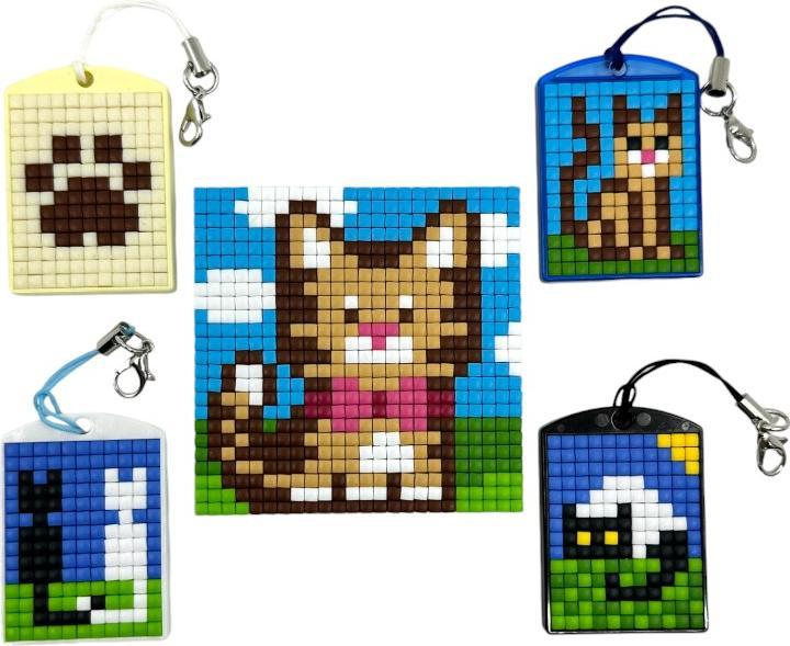 Immagine prodotto pixeln.ch Pixel Bag – Das kreative Pixel-Set Katzen