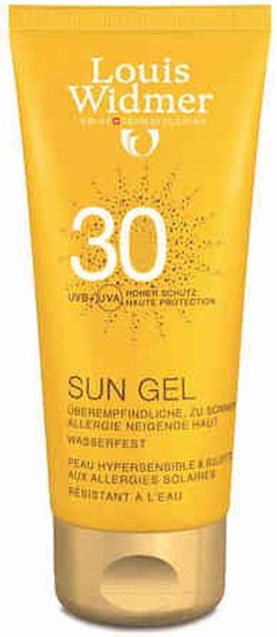 Produktbild Louis Widmer Sun Gel parfümiert (Sonnengel, SPF 30, 100 ml, 143 g)