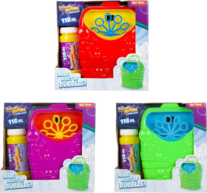 Produktbild Toi-Toys Incredibubble Seifenblasenmaschine, quadratisch