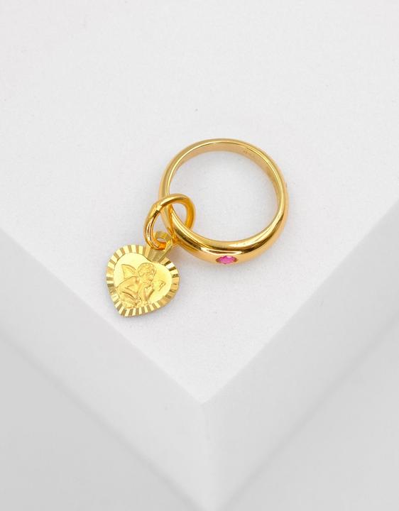 Actual product image Muau Christening ring (54, 750/18 K Gold)
