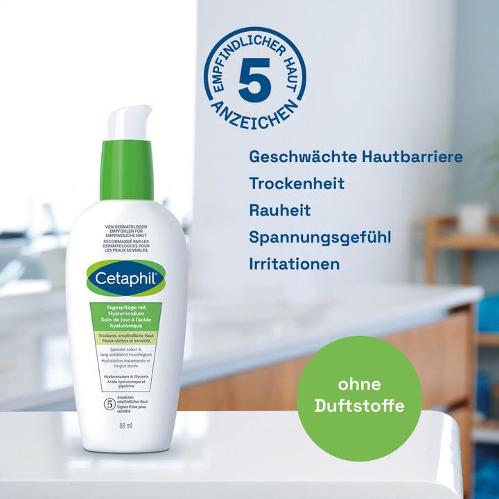 Produktbild Cetaphil Daily Essentials Tagespflege mit Hyaluronsäure (88 ml, Tagescreme)