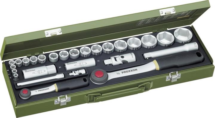 Produktbild Proxxon Steckschlüsselsatz (6.3 mm, 12.5 mm)