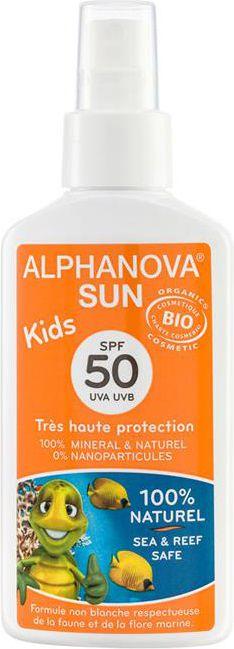 Immagine prodotto Alphanova SUN Spray Bio SPF50 senza nanoparticelle (Spray solare, SPF 50, 125 ml, 156 g)