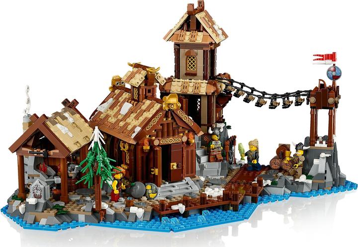 Produktbild LEGO Wikingerdorf (21343, LEGO Ideas, LEGO Seltene Sets)