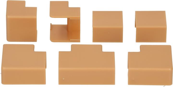 Actual product image Inofix Plasfix connectors 16x10mm assorted 7-piece