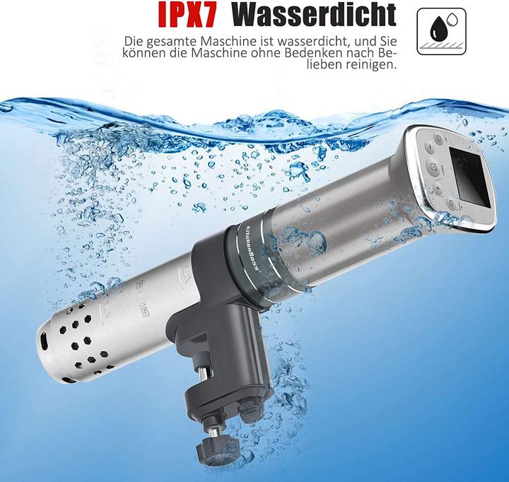 Actual product image KitchenBoss Sous-Vide Stick G321 Silver