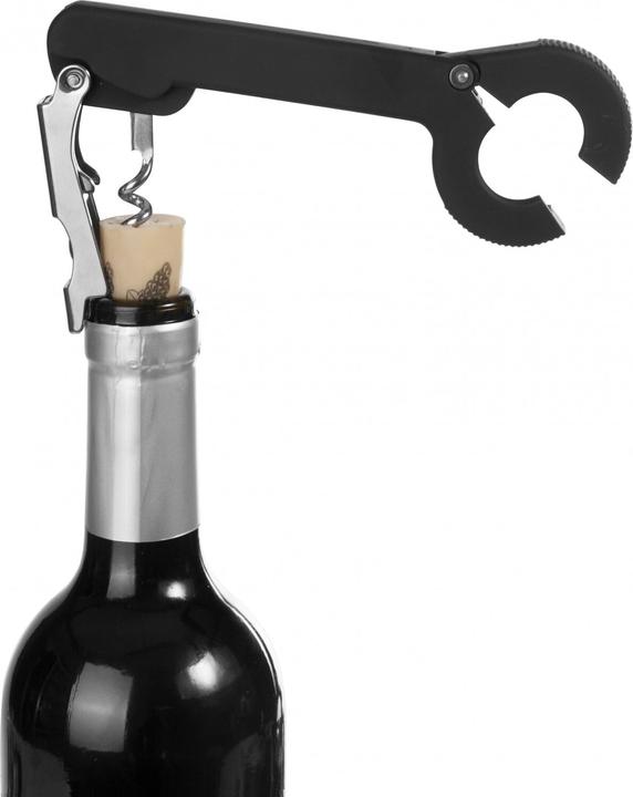 Produktbild Ibili Kellnerkorkenzieher mit Kapselschnieder 14,7 cm Praktischer Helfer für Wein und Flaschen (Korkenzieher)