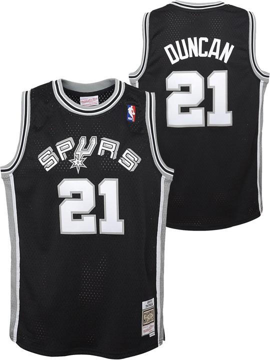 Actual product image Mitchell & Ness Swingman Kids Jersey San Antonio Spurs Tim Duncan US8 (140, 146)